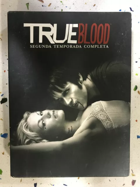 TRUE BLOOD 2ª SEGUNDA TEMPORADA COMPLETA 5 x DVD ESPAÑOL INGLES ALEMAN AM