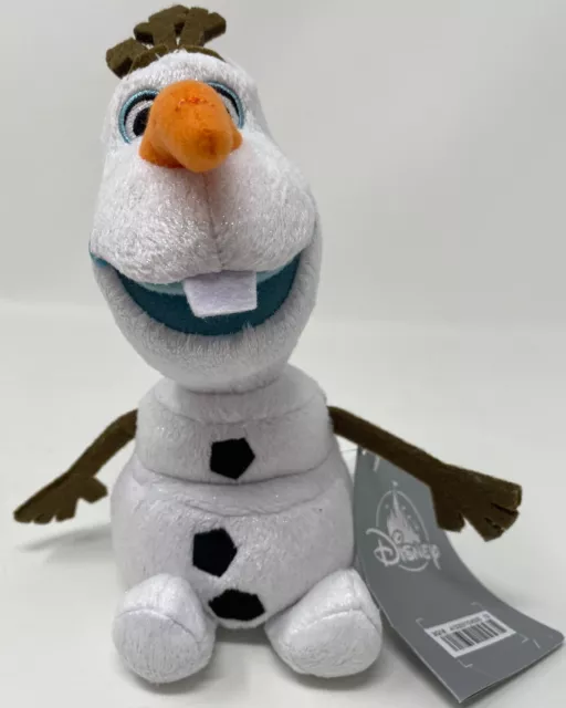 Disney Store Frozen 2- Olaf 6.5 Inch Mini Bean Bag Sitting Snowman Plush