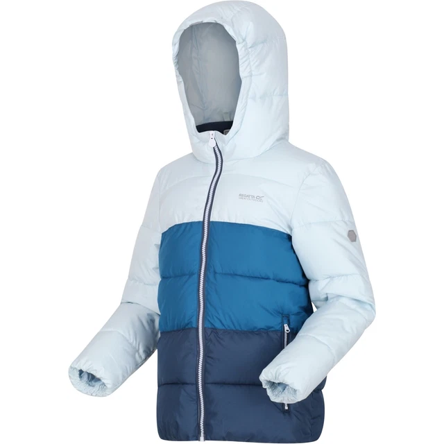 Regatta Lofthouse V Kids Girls Warm Hooded Quilted Puffer Puffa Jacket RRP £50