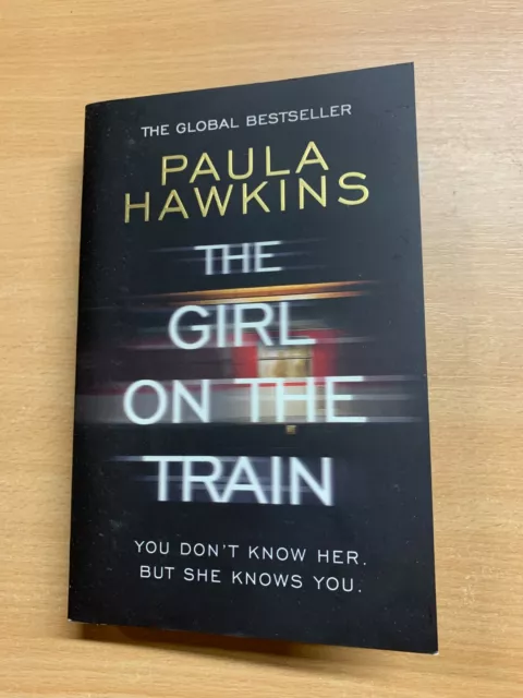 2016 Paula Hawkins "The Girl On The Train" Fiction Paperback Book (P3)