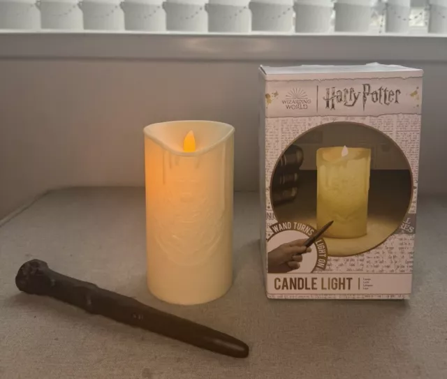 Harry Potter  Candle Light With Wand