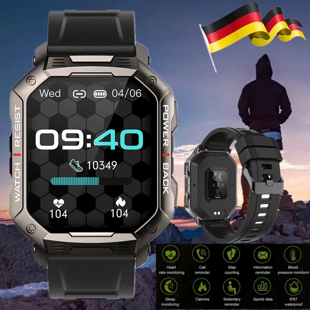 Oulm Orologio Da Polso Militare Di Sport Dell'esercito Del Quarzo Di
