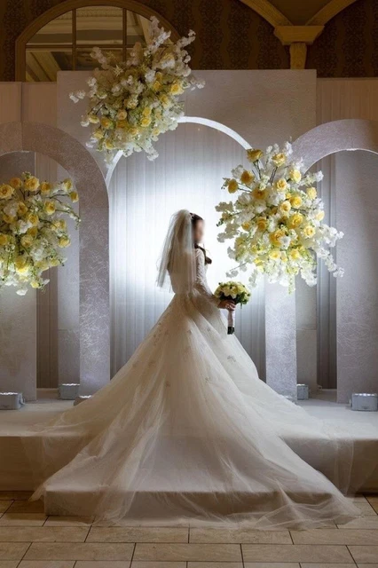 Upscale designer Georges Hobeika bridal gown for sale.