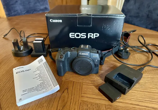 Canon EOS RP 26.2MP Mirrorless Digital Camera - Black (Body Only)