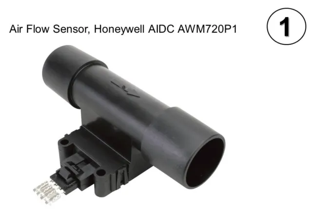 Durchfluss-Sensor für Luft/Gase,air-flow-sensor,Honeywell AIDC AWM720P1,0-200 L