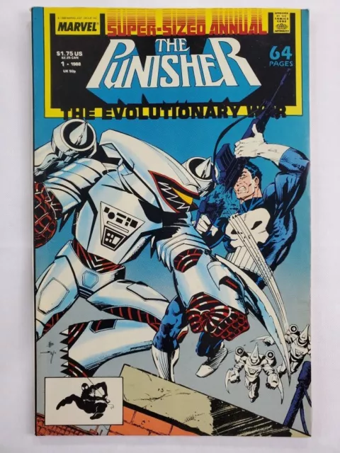 The Punisher Super-Sized Annual #1 The Evolutionary War Marvel Comics 1988