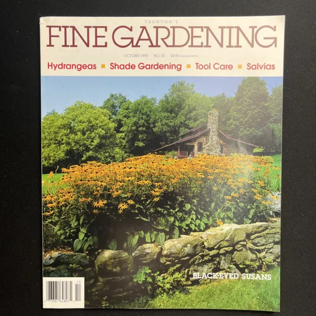 Taunton's Fine Gardening Dec 1993 No 33 Summer Color Roses Wisteria Ground Co