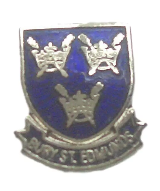 Bury St Edmunds Quality Enamel Lapel Pin Badge