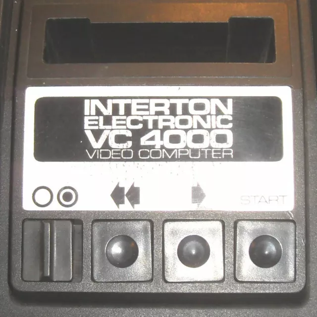 Ancienne console de jeu video INTERTON electronic VC 4000 POST PONG