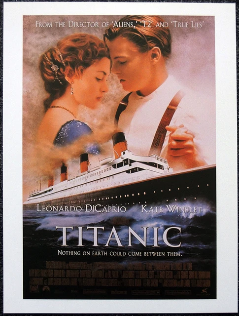 Sticker Décoratif Titanic - DiCaprio Et Winslet, Plusieurs Coloris, En Vinyle, Neuf Sous Blister