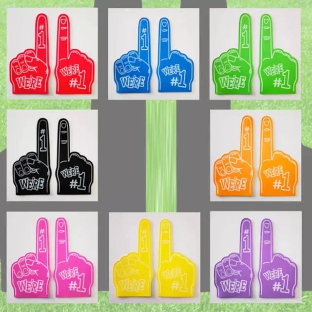 Support Your Team with Universal Foam Hand Finger Perfect for Cheering