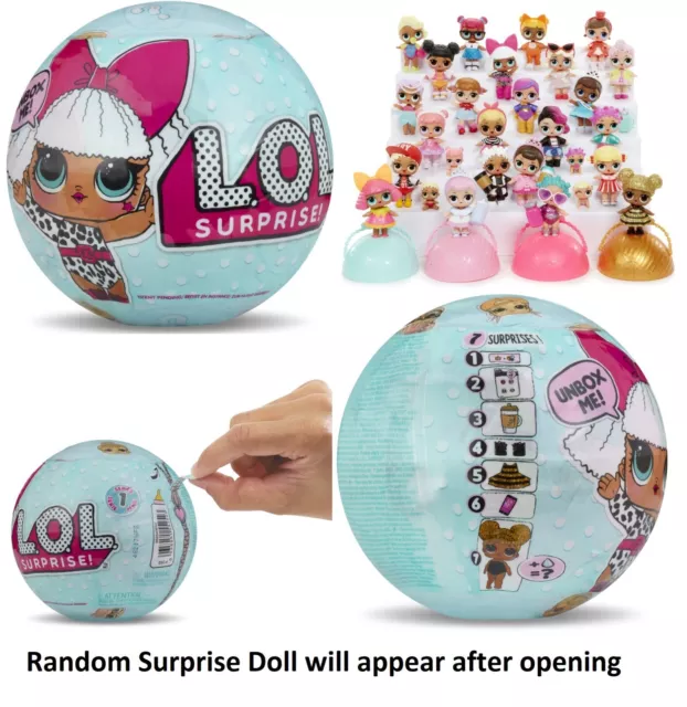 LOL Surprise Series 1 Doll Original Tots - Assorted Ball Ages 5+ New Toy Play