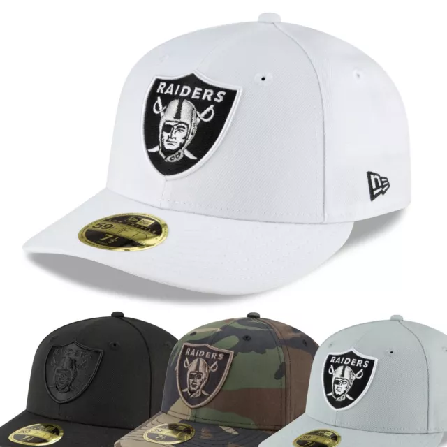 New Era 59Fifty Fitted Low Profile Cap - Las Vegas Raiders