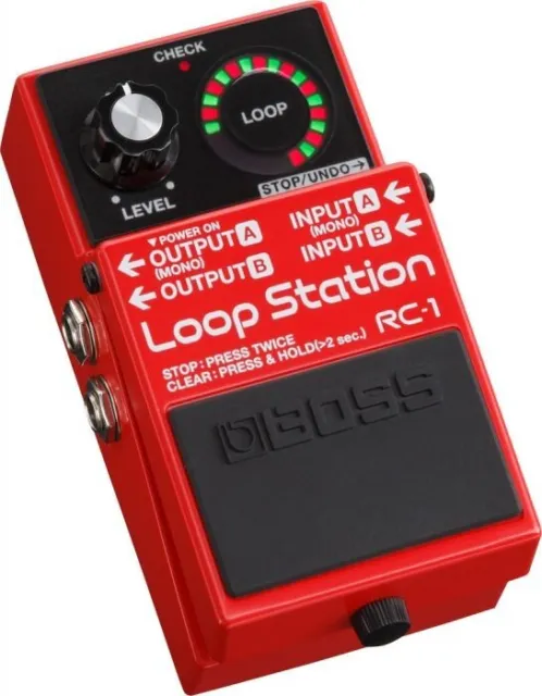 Boss RC-1 Loop Station - Guitar Looper Effects Pedal