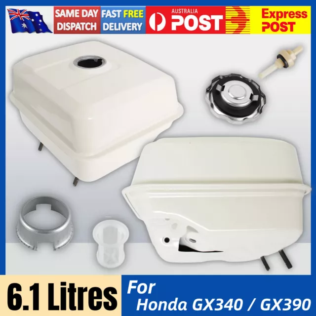 For Honda GX270 GX240 GX390 13HP GX340 11HP 6L Gas Petrol Fuel Tanks Filter Caps