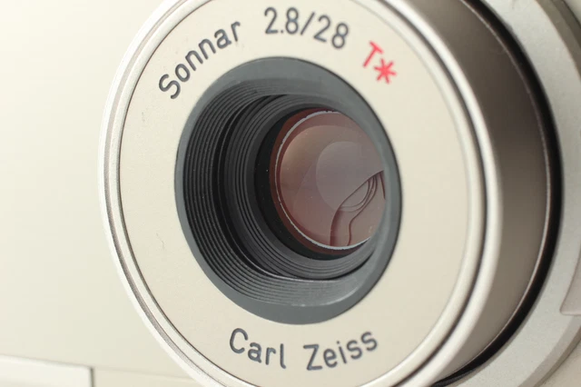 [Near MINT] Contax Tix Carl Zeiss 28mm f/2.8 Point＆Shoot APS Film Camera JAPAN 2