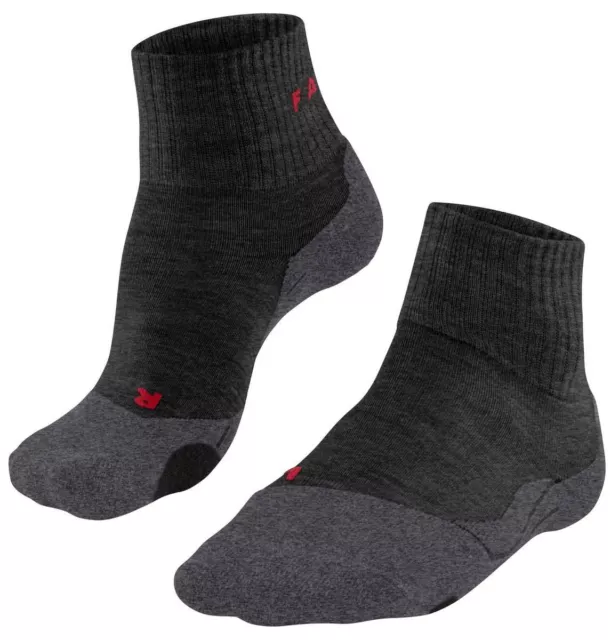 Falke Pour des hommes TK2 Explore Bloquer Polyproyle Chaussettes - Gris