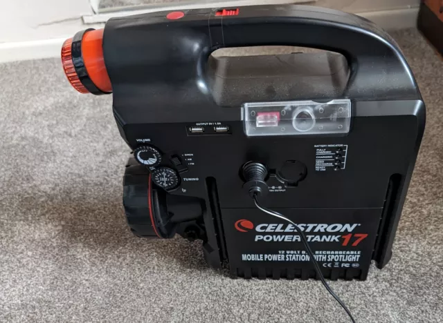 Celestron power tank 17AH rechargeable power unit