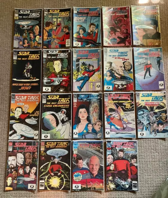 1989 Star Trek The Next Generation #1-15, 20, 24 +Annuals 1, 2 High Grade!