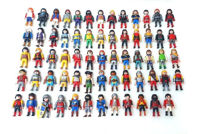 Lot De 2 Feux Playmobil - Accessoire Pour Chevalier, Pirate, Camping - Occasion Bon état
