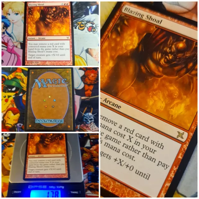 Blazing Shoal Nm 🇬🇧 Betrayers Of  Kamigawa Magic the Gathering MTG 90/165 2005