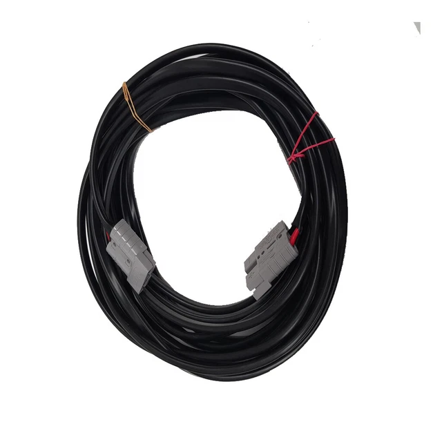 10m x 6mm Dual Core Twin Sheath 50amp Anderson Plugs