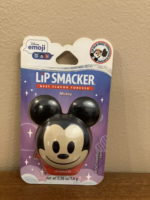 Disney Emoji Mickey IceCreamBar Lip Smacker Balm 0.26 Oz