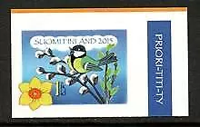 BIRDS > FINLAND 2015 EASTERN SPRING TWITTER   MNH 1 S/Adhv value [#3236]