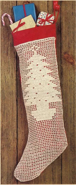 Merry Xmas Doily Runner Ornament Angel Bells Tree Santa Stocking Crochet Pattern
