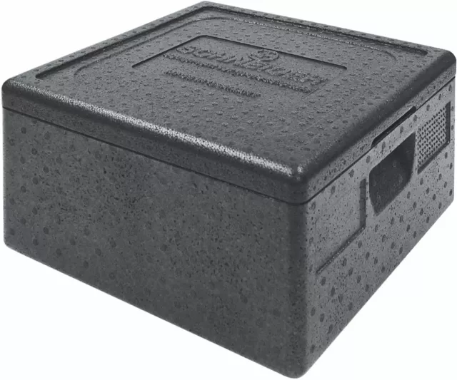 Thermobox für Pizzakartons Isolierbox Maße Innen 35x35x17,5 cm Neu