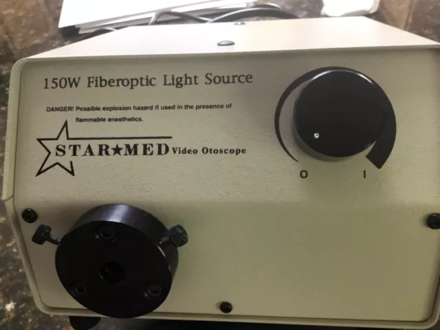 150 Fiberoptic Light Source Star-Med  Starkey Technologies, Excellent