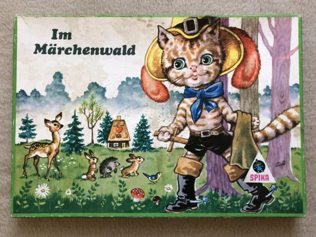 sehr altes SPIKA-Würfelspiel "Im Märchenwald" Original von 1976