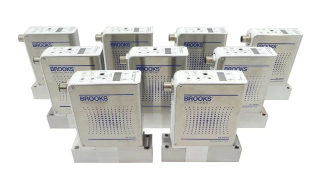 Brooks GF125CXXC Mass Flow Controller MFC AMAT Reseller Lot of 9 Working Spare Brooks GF125CXXC Mass Flow Controller MFC AMAT Reseller Lot of 9 Working Spare