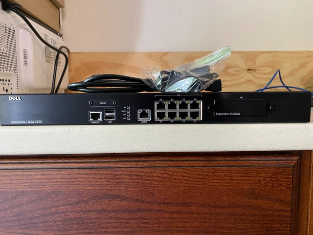 SonicWALL NSA 2600 HA High Availability Firewall TRANSFER READY