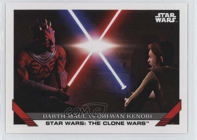 2023 Throwback Thursday Topps Online Exclusive Darth Maul Obi-Wan Kenobi vs 13sz