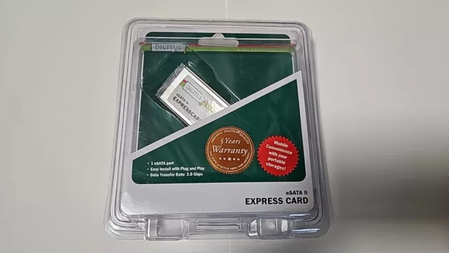 Digitus Interface eSATA II 2 300 port ExpressCard 34 DS-31101-1 Slim -