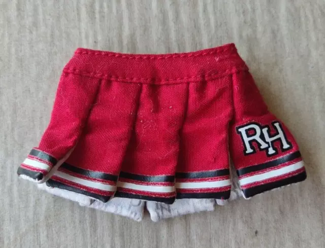 Rainbow High Ruby Anderson Doll Outfit RED CHEERLEADER SKIRT Clothes