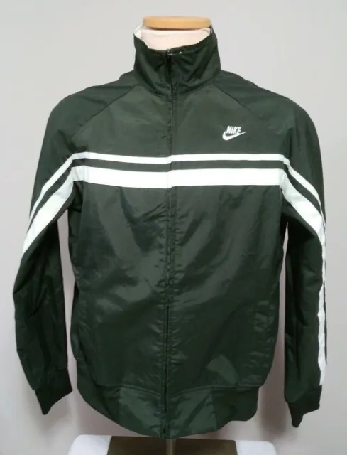 Nike Track Jacket Green Long Sleeve Full Zip Retro Women’s Large