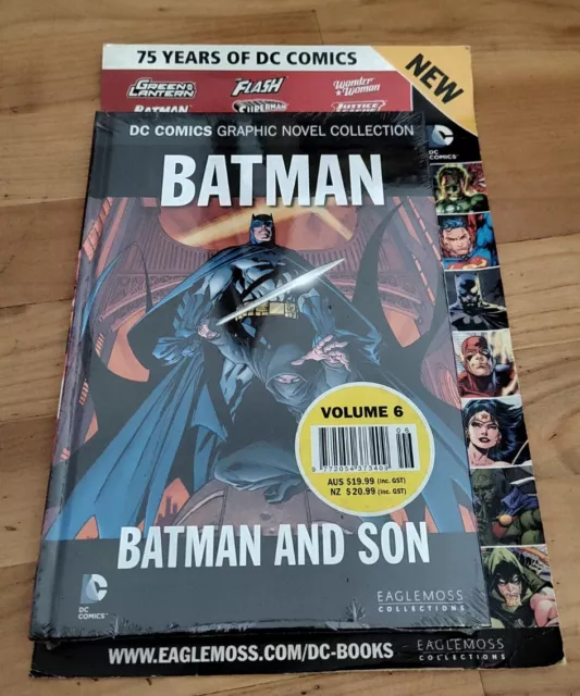 DC Comics Batman And Son Graphic Novel Collection Vol 6 Eaglemoss Rare Collector