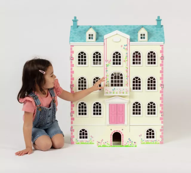 Jupiter Workshops Wooden Majestic Mansion Doll House #949