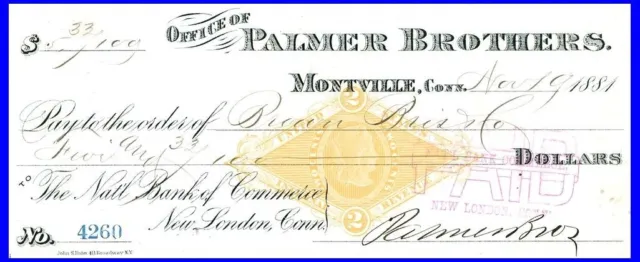 US CURRENCY from CIVIL WAR ERA COTTON MILL in UNCASVILLE MONTVILLE NEW LONDON CT