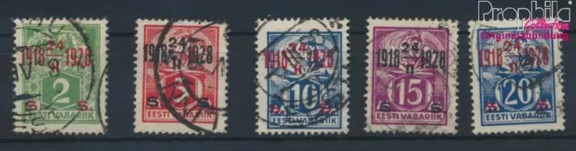 Briefmarken Estland 1928 Mi 68-72 (kompl.Ausg.) gestempelt(9266133