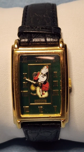 Fossil Mickey Mouse Limited Edition Watch L1-1565 Parts or Repair