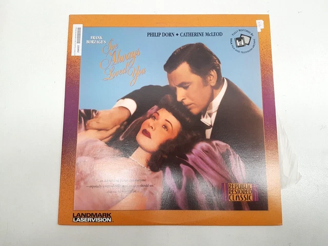 Frank Borzage's Ive Always Loved You Philip Dorn Laser Disc Laserdisc Ld Lv22078