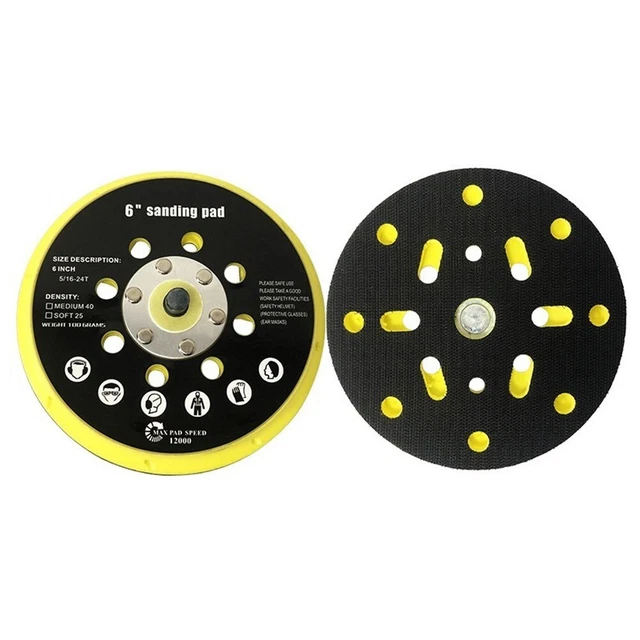 Levigatrice Backing Pad for Festool RO1 Dischi Abrasivi Attrezzi Giardino