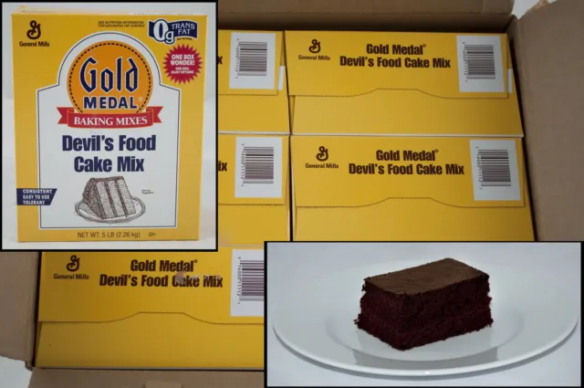 Gold Medal Devils Food Cake Mix, 5-Pound