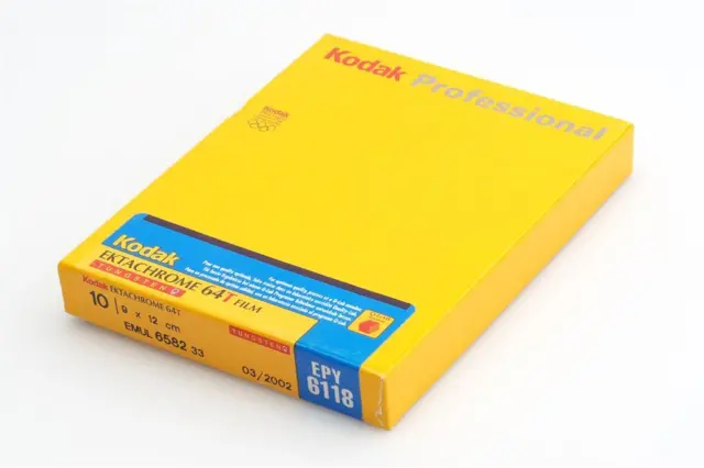Kodak Epy 6118 9x12cm 64t Ektachrome Exp. 12/ 2000-03/2002 (1709407131)