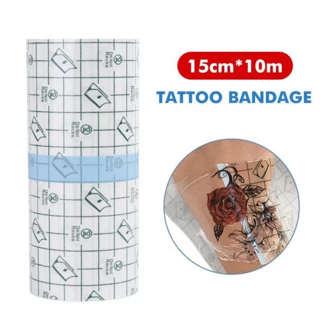 Bandage de soin après tatouage rouleau imperméable à l'eau Film transparent ruba