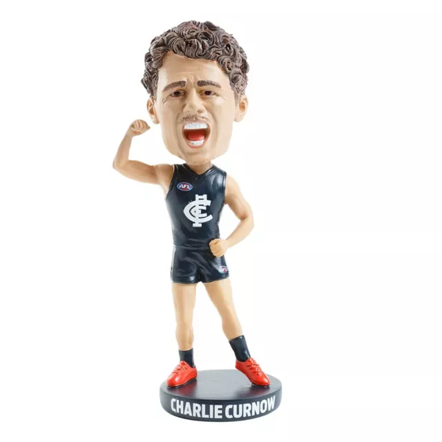 Carlton Blues Charlie Curnow AFL Bobblehead Collectible Bobble Head Statue