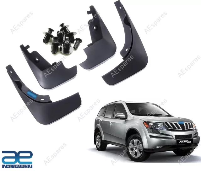 Boue Clapet Set De 4 Noir pour Mahindra Xuv 500 2011-2015 @ VI